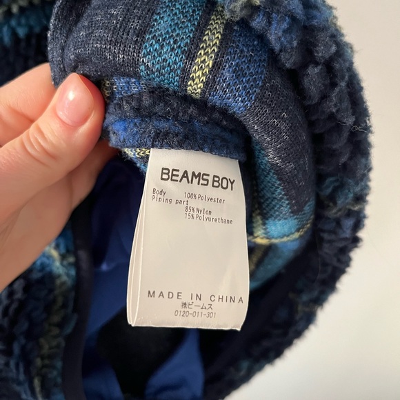 Beams Boy Plaid Vest - Picture 4 of 4